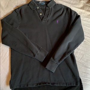 Polo by Ralph Lauren Black Long Sleeve Shirt
